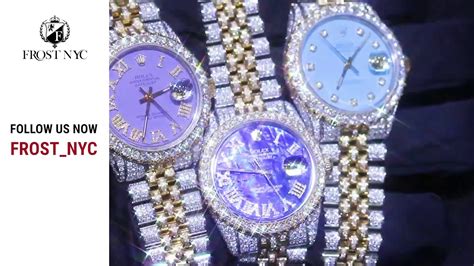 versace iced out watch|frostnyc iced out watch.